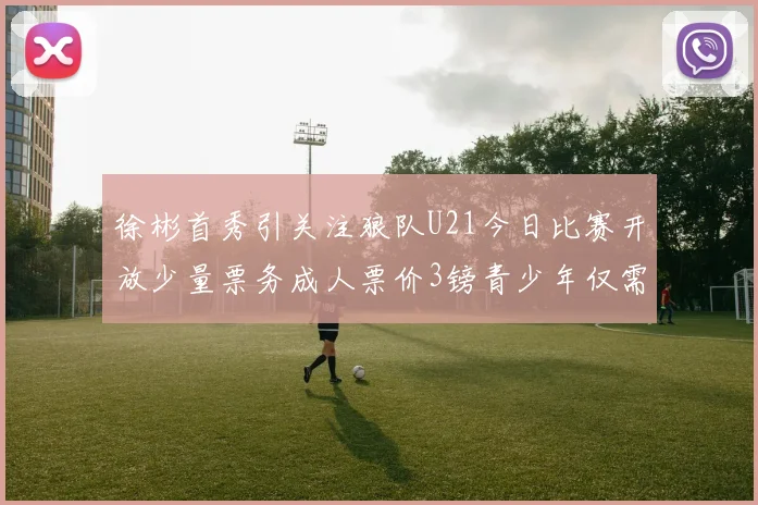 徐彬首秀引关注狼队U21今日比赛开放少量票务成人票价3镑青少年仅需1镑