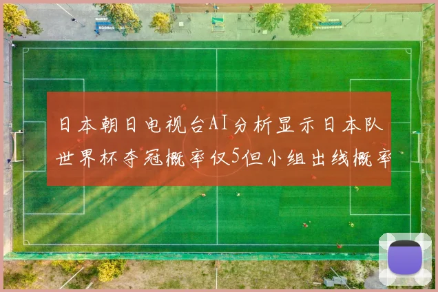 日本朝日电视台AI分析显示日本队世界杯夺冠概率仅5但小组出线概率高达73